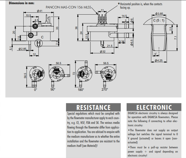 Water dispenser Coffee machine Water Holer wheel water flow micro liquid flow controller 932-9526