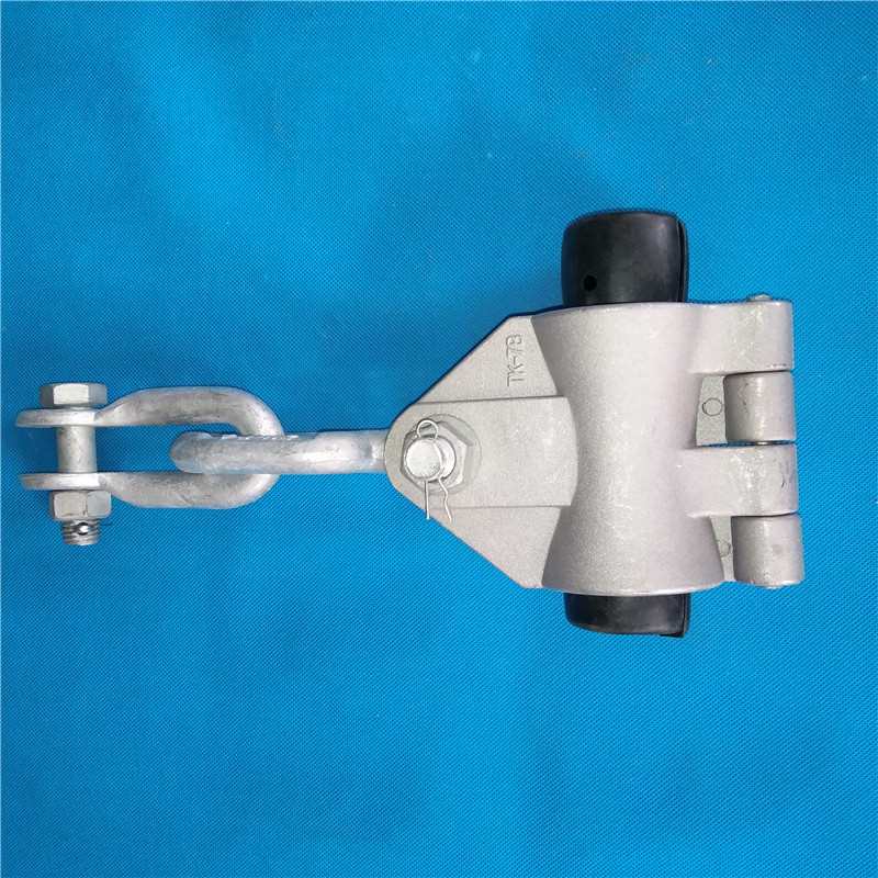 Suspension clamp fixed connection power direct type optical cable straight fitting small span connector PCJ-12.6