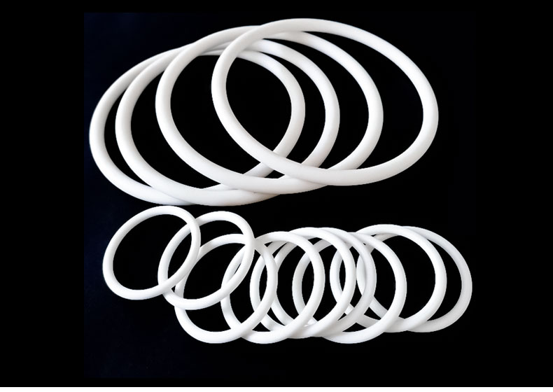 Wholesale supply of PTFE gaskets, customized PTFE flange gaskets, PTFE sealing rings, plastic gaskets from manufacturers