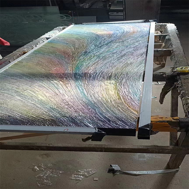 Customized screen partition of Xiaote Art Glass, hotel windshield wire, household decoration, tempered products