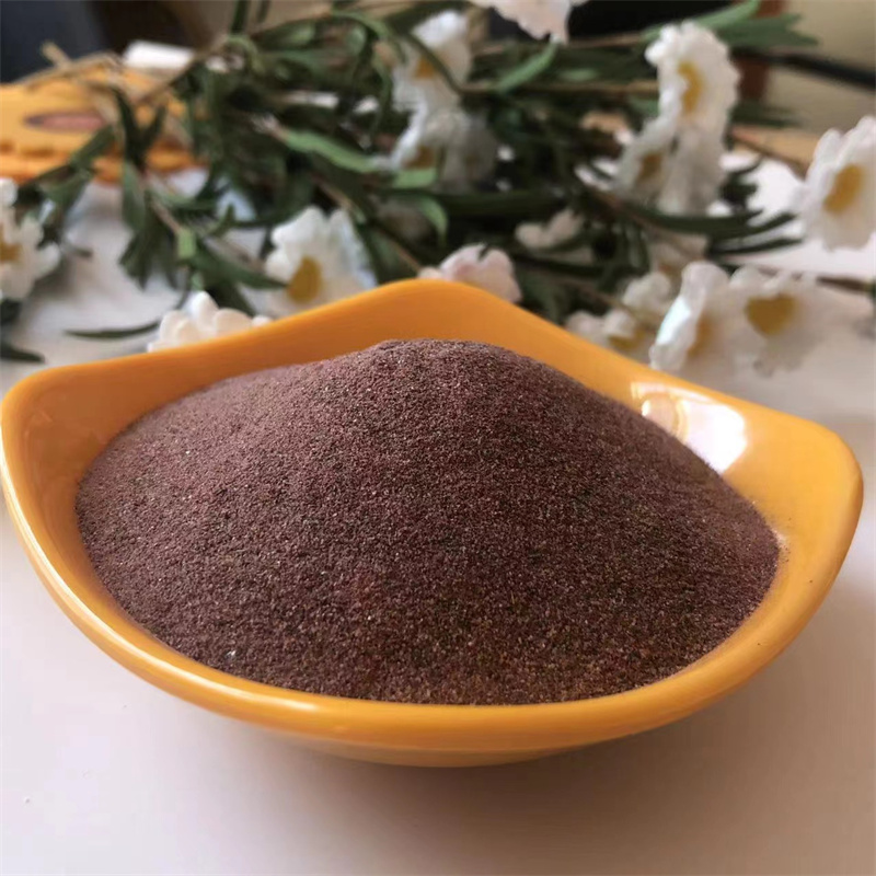 Changsen produces colored sand with 10-120 mesh real stone paint, epoxy floor dyeing sand, sintered sand