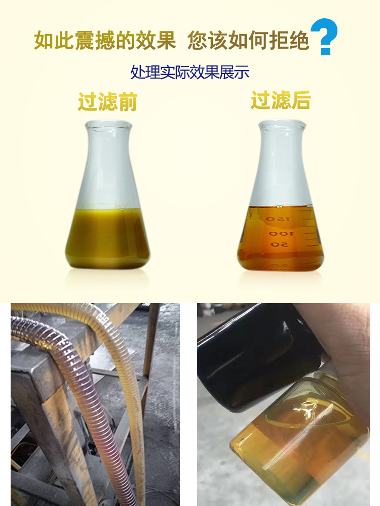 Multifunctional regenerative oil filter, anti wear hydraulic oil purifier, gear oil impurity filtration, vacuum dehydration