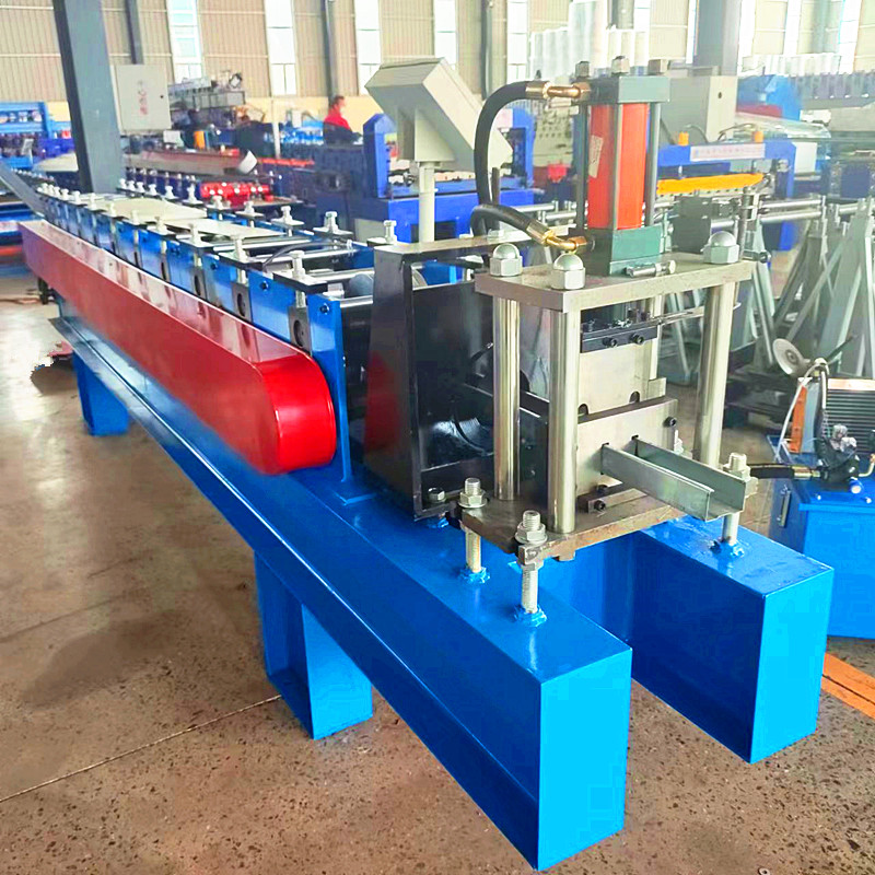 Customized octagonal reinforcement C-shaped steel equipment 80 single model C-shaped purlin machine, various irregular cold bending machines