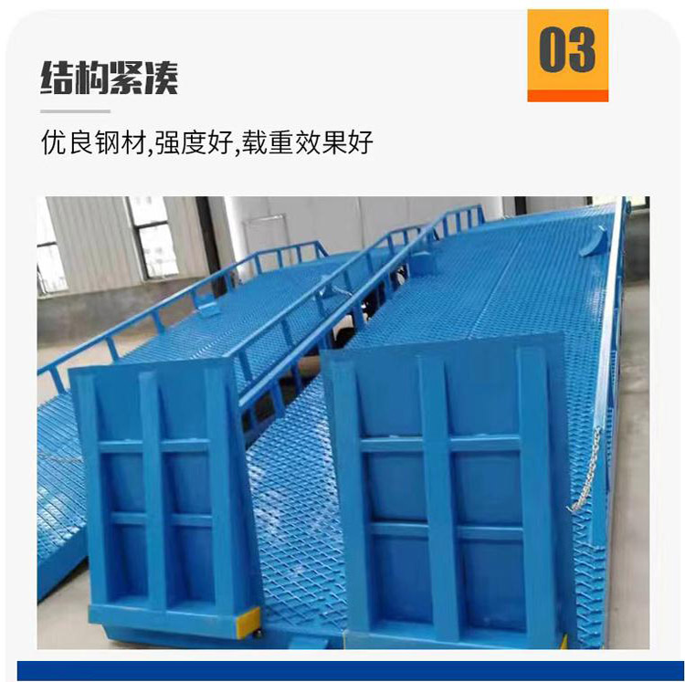 Yingda Manufacturer's Mobile Loading Ramp, Boarding Bridge, Warehouse, Shipping Platform, Landing Plate, Container Packing Platform