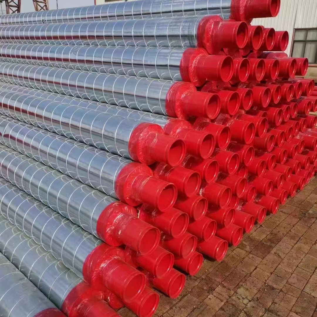 Fangda anti-corrosion and insulation polyurethane steel pipes and fittings steel pipes steam steel pipes