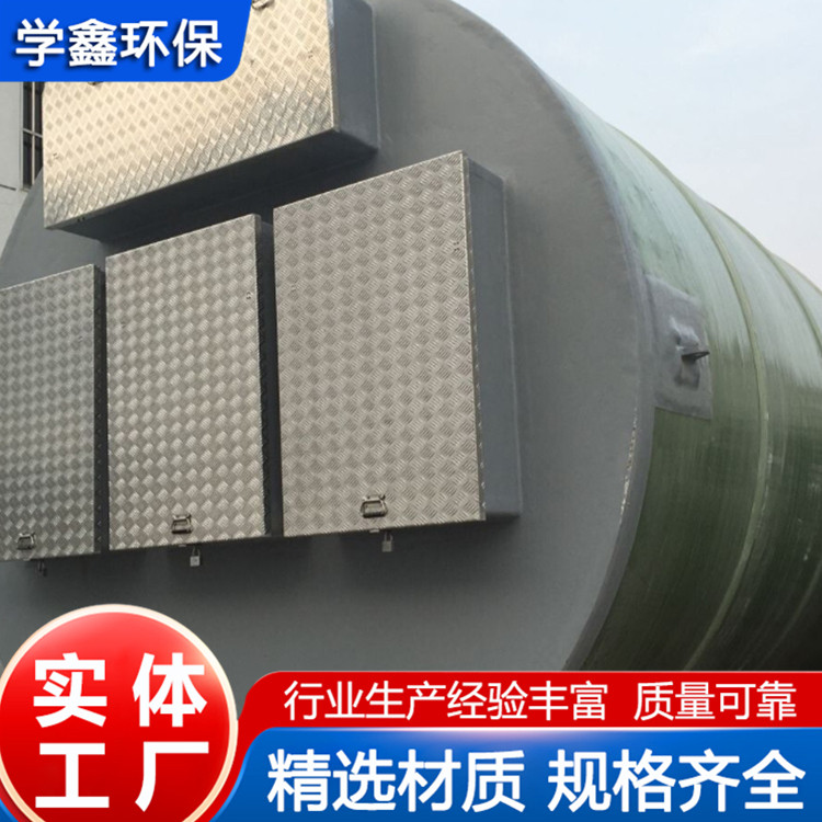 小型一体化泵站 加工定制 市政污水提升设备 学鑫环保 运行平稳