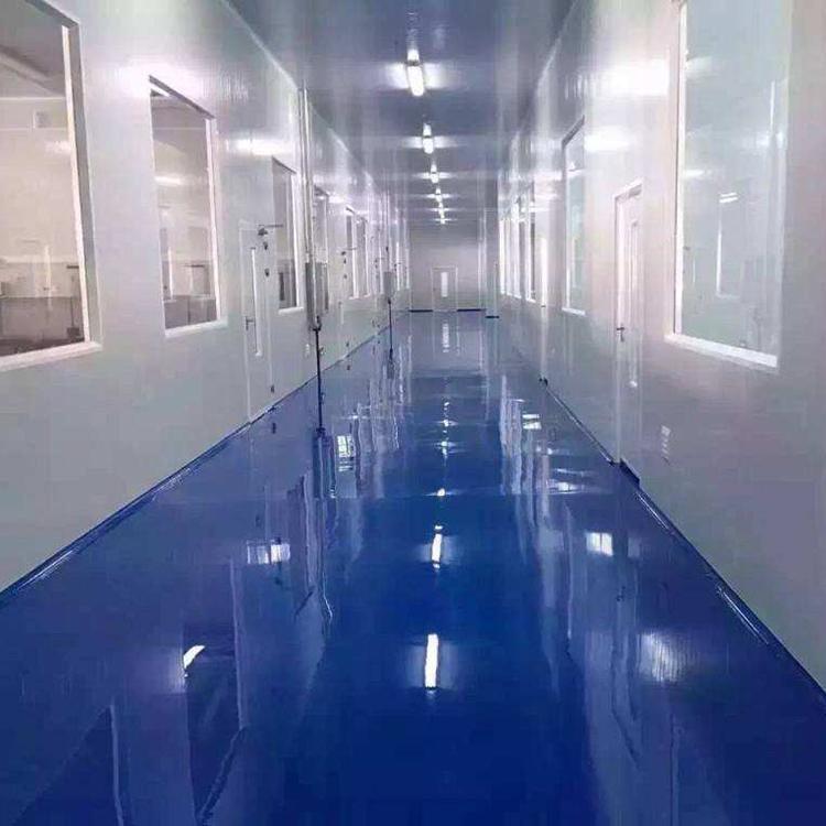 Hello Building Materials Factory Epoxy Self Flowing Flat Paint Workshop Underground Parking Lot Garage Floor Paint Wear-resistant Coating