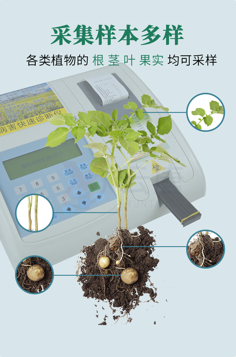 Plant Disease and Pest Diagnosis Instrument ZP-101 Crop Disease Rapid Detection Instrument Plant Disease Diagnosis Equipment