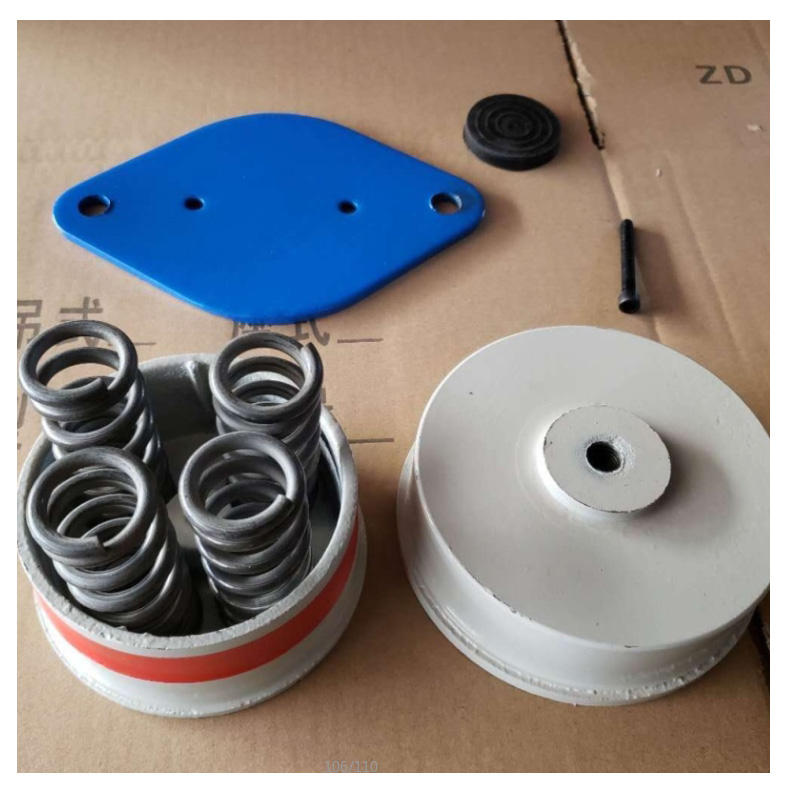 Manufacturers customize zd damping spring shock absorbers as needed, air conditioning water pump fan base type shock absorbers