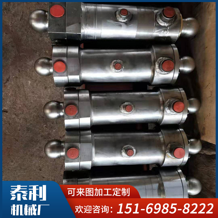 The hydraulic cylinder of the cement pump truck can be produced according to the drawings with dual action and cooling single action oil cylinder