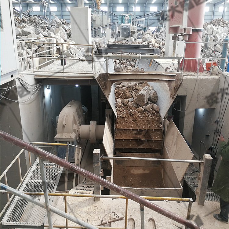 Vertical kiln tail clinker conveyor_ Yingda_ WBZ type heavy-duty plate feeder for cement plants