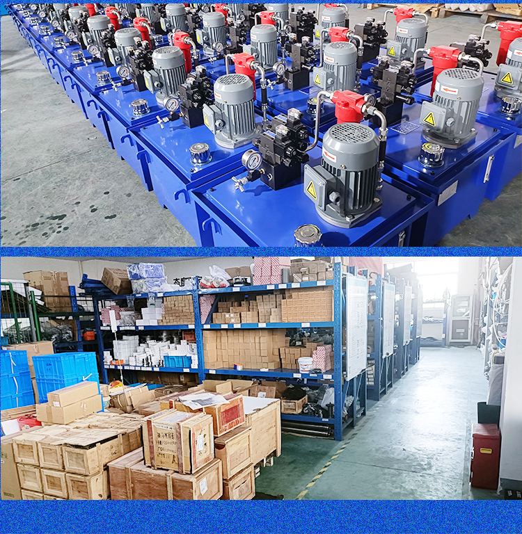 Small hydraulic device for machine tool hydraulic station, large elevator, servo hydraulic press, hydraulic system customized by Huali