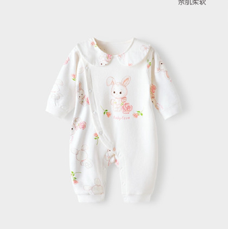 2023 Mao En Mao Ai Yi La Infant and Young Children's Winter Bodysuit Climbing Suit Harmony Cotton Set Miscellaneous Children's Clothing