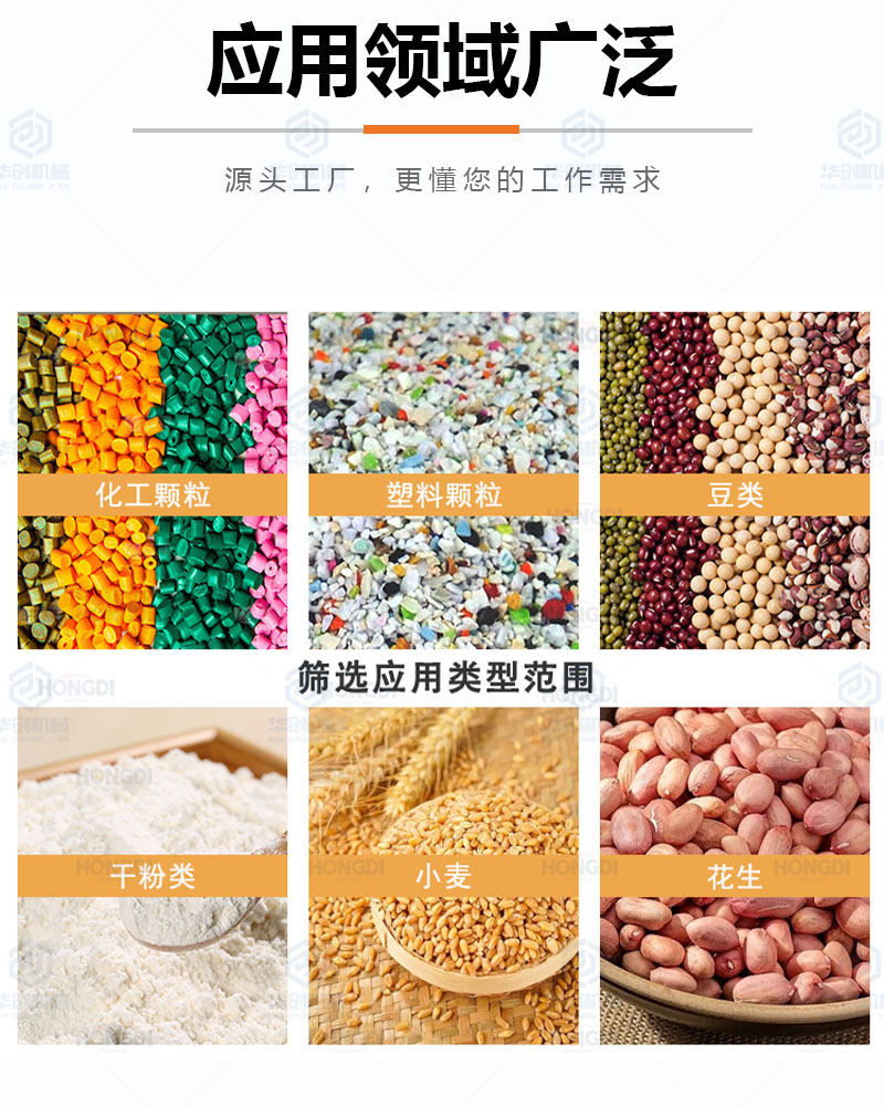 Stainless steel linear vibrating screen, soybean, mung bean, and grains screening machine, screening separator, vibration sorting machine