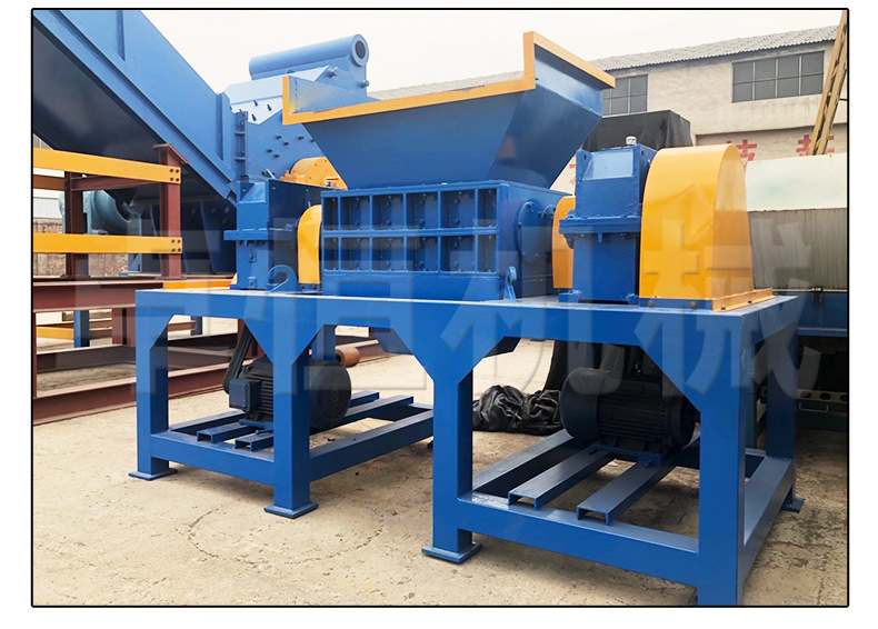 Waste down jacket shredder, clothing factory leftover material crusher, industrial luggage leftover material crusher equipment