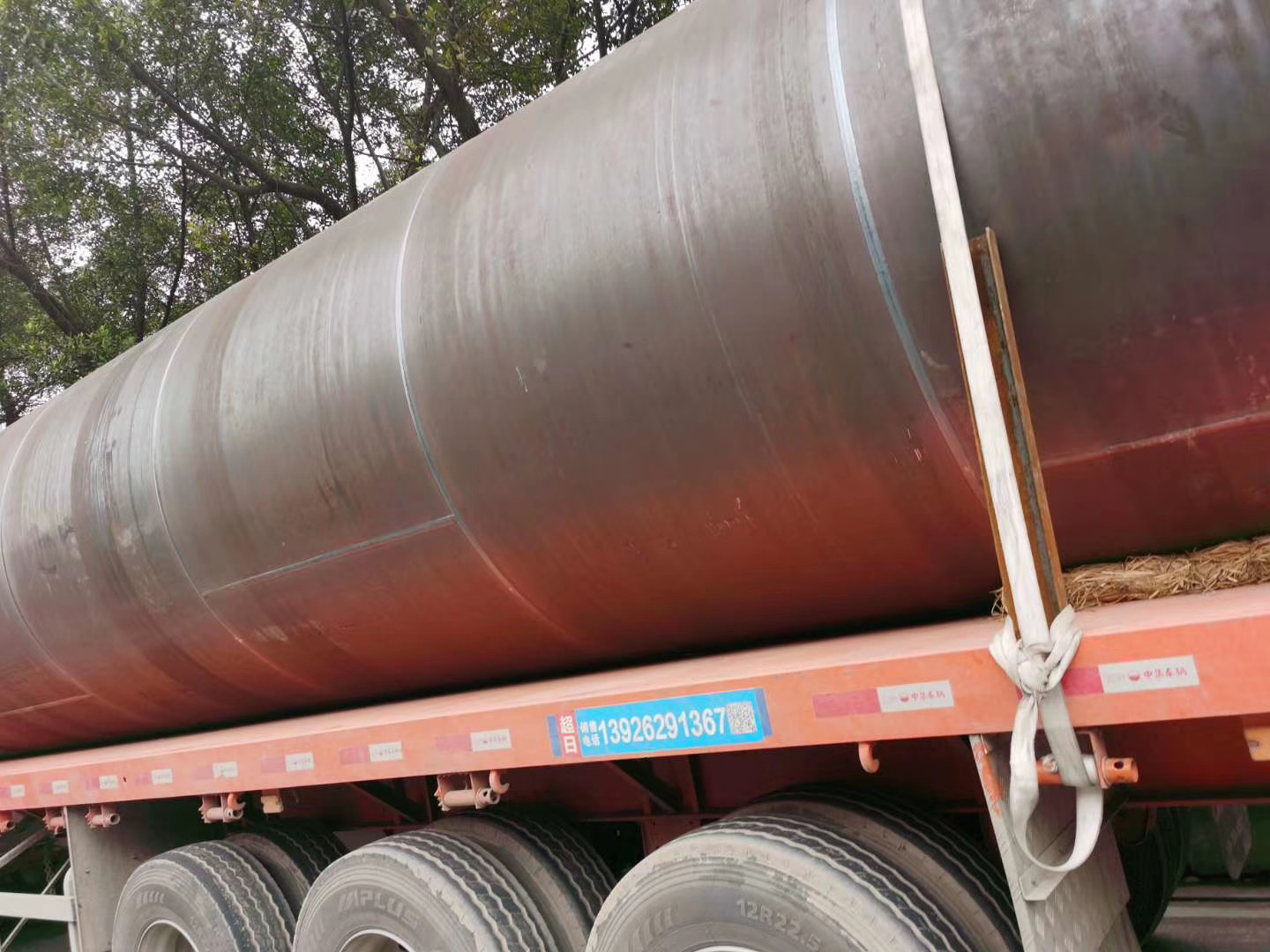 Lecong q235 q355 steel plate coil pipe T-shaped welded steel pipe steel casing steel large diameter pipe 600mm-3000mm