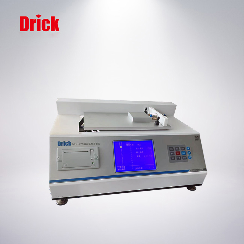 DRK127X Derek inclined plane friction coefficient meter is suitable for plastic film, thin sheet paper, and cardboard