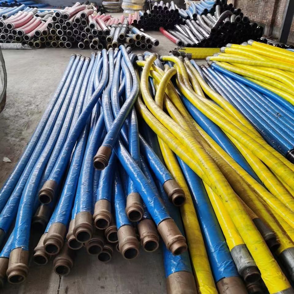 Compression joint high-pressure drainage hose, steel wire wrapped hose, oil resistant water transmission rubber hose