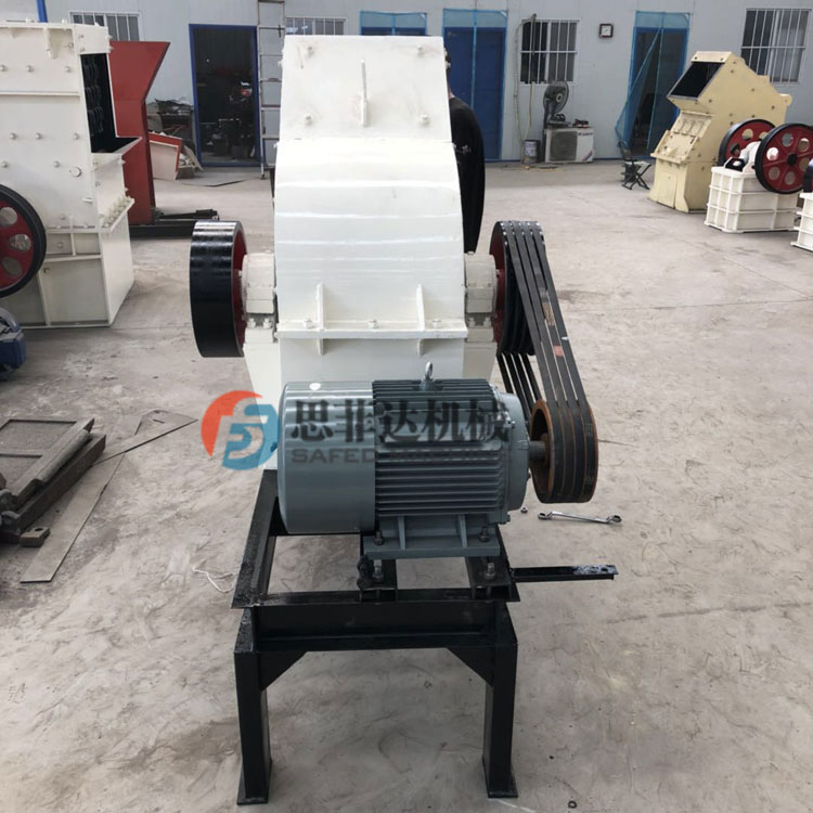 Limestone hammer crusher concrete crusher Sifeida single-phase electric hammer breaking