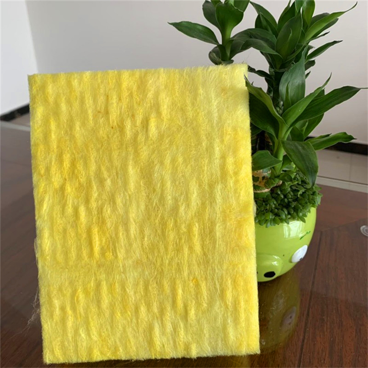 Qiyu Glass wool composite board glass fiber cotton insulation board superfine Glass wool board sound absorption and noise reduction