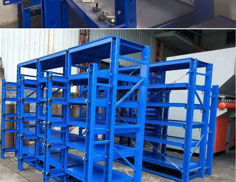 Fully open detachable modular mold frame, heavy storage storage shelf, display rack, drawer type iron frame