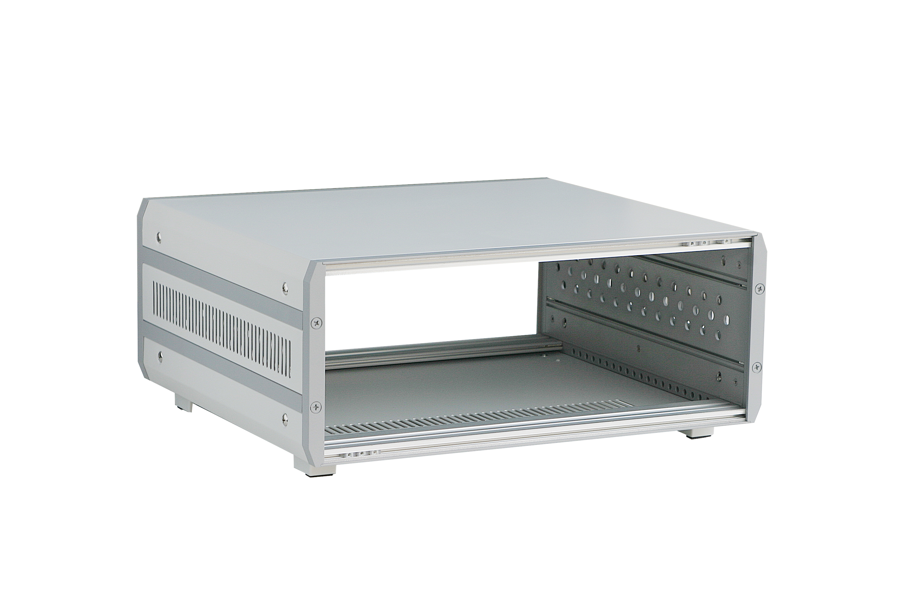 Chassis accessory puller nut strip chassis cabinet instrument box 19 inch chassis shell aluminum alloy guide rail