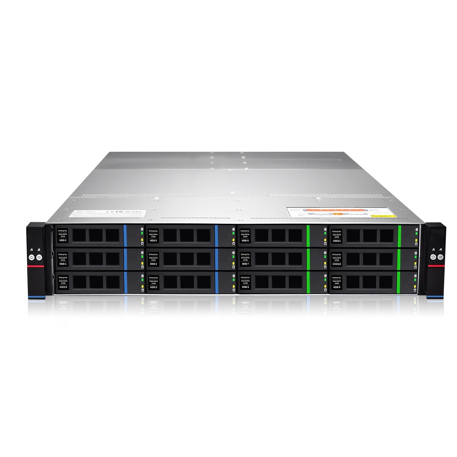 Deep learning dual GPU server 2U rack workstation artificial intelligence rendering host