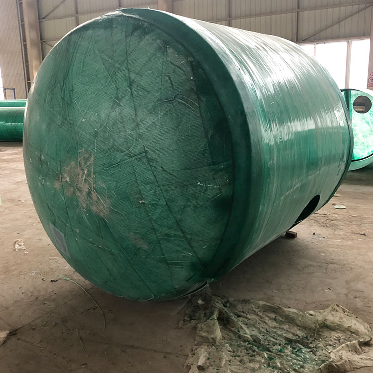 FRP septic tank supply three form winding finished product buried oil separator sewage regulating tank