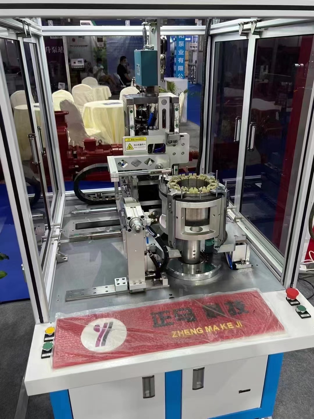 Zhengma brand winding machine water pump motor automatic wiring