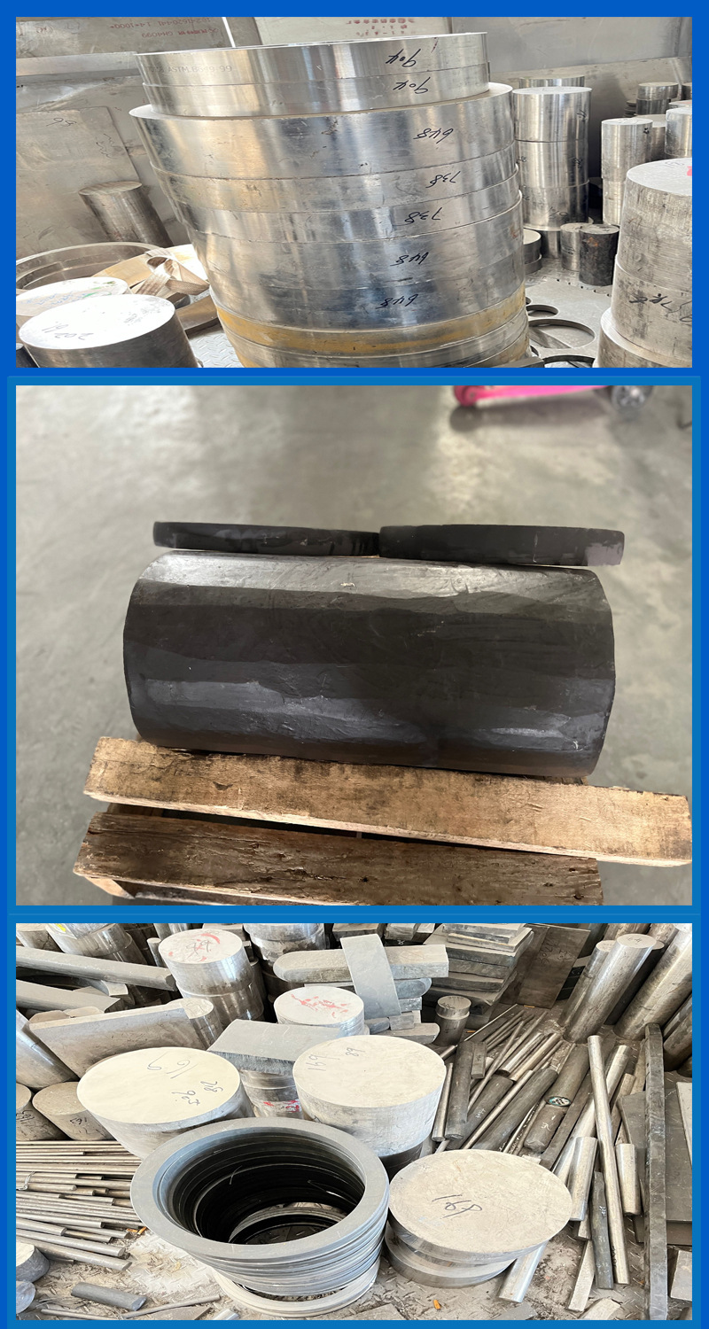 Forged GH4648 GH698 nickel based high-temperature alloy forgings with bright surface GH4090 forged ring forgings