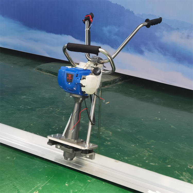 Deyuan gasoline concrete vibrating ruler scraping ruler cement road leveling machine lithium battery vibrating ruler slurry extractor