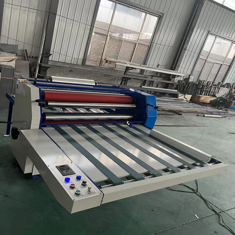 Pre coating and laminating machine 1100 cardboard box mechanical fully automatic and semi-automatic paper water-based pearl cotton