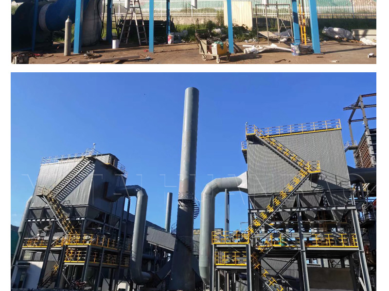 Design, production and installation of quartz dust treatment equipment, mechanism sand filter cartridge and bag dust collector