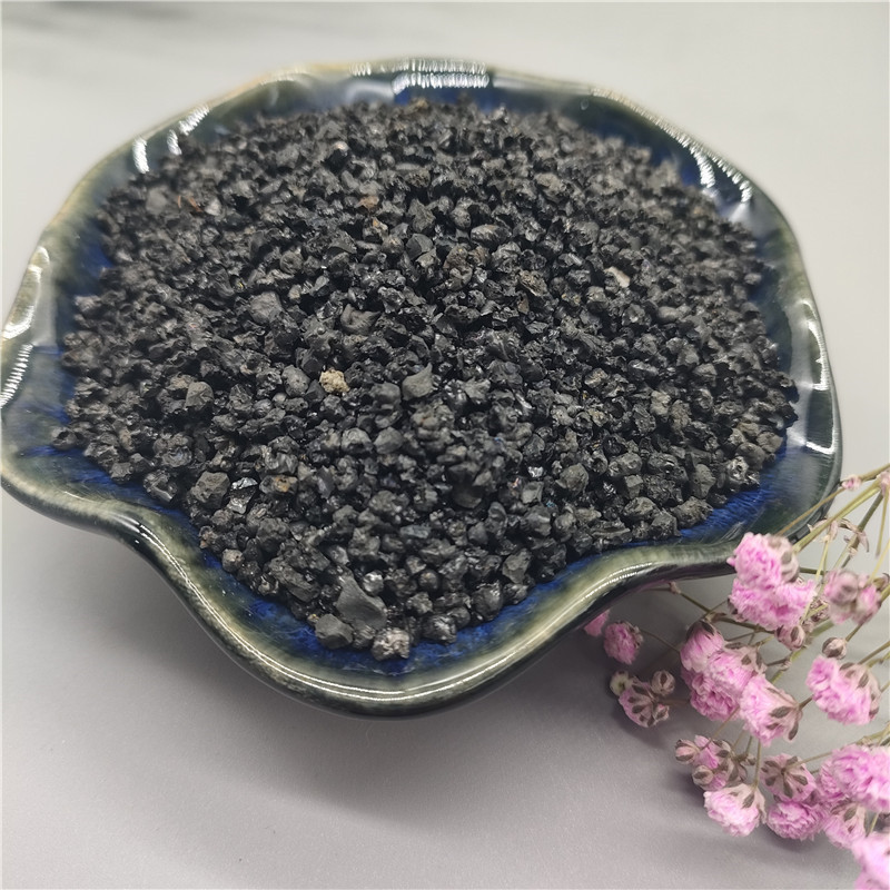 Bright Crystal Black Diamond Sand Sandblasting Rust Removal Plant Decorative Fish Tank Landscape Design with Various Specifications and Full Qualifications