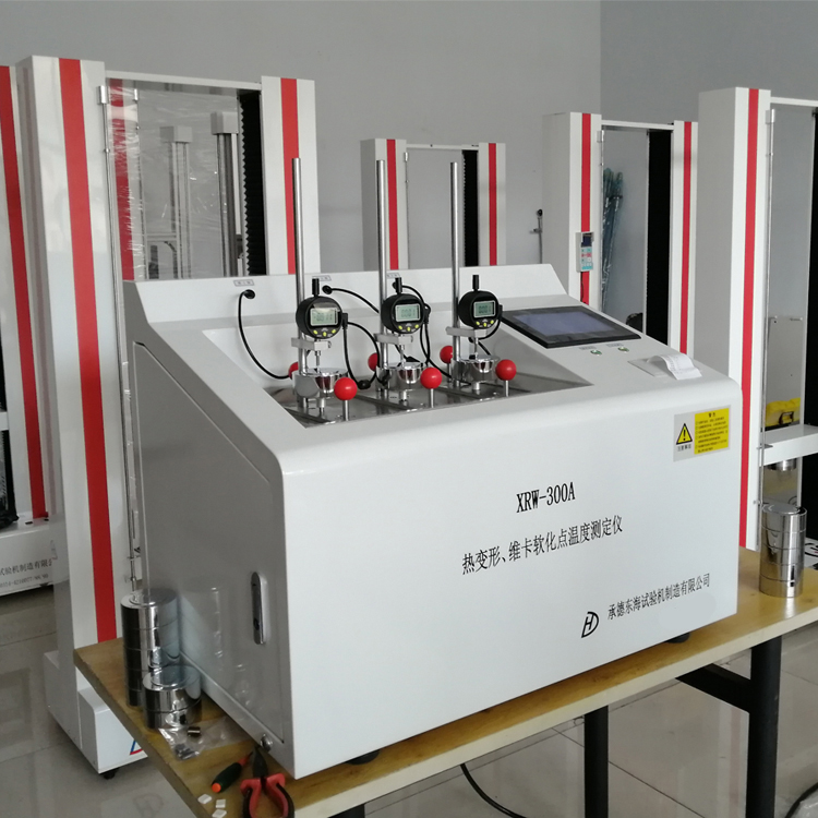 XRW-300A thermal deformation and Vicat softening point tester non-metallic testing equipment