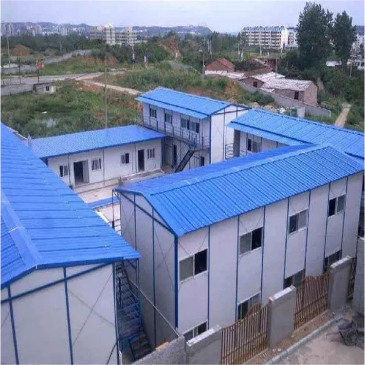 Movable plank house construction site Emergency shelter removable dormitory mobile plank house Domus