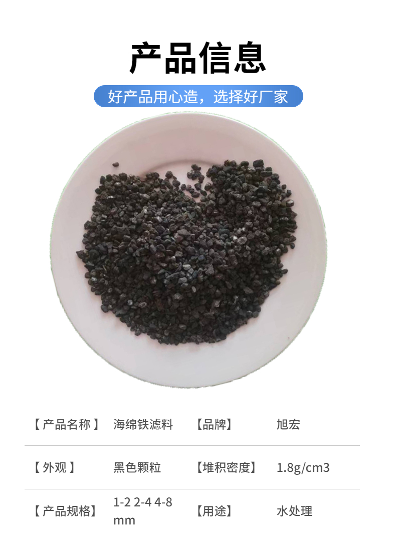 Sponge iron for industrial water treatment filter material pipeline deoxygenation of power plant water boiler deoxygenation filters