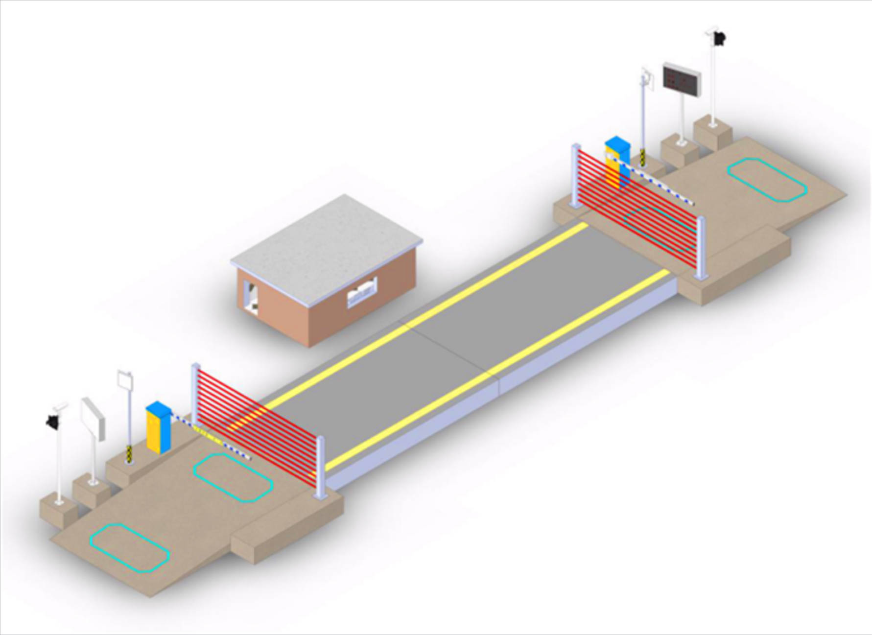 Intelligent weighing IC card driver card weighbridge truck detection platform access card RFID smart card