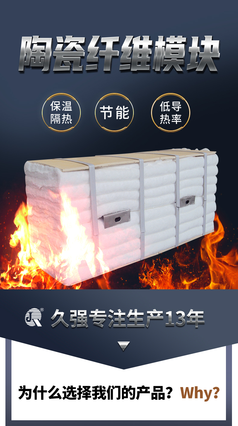 1350 low zirconium ceramic fiber folding block cotton block steel ladle cover well type trolley furnace furnace furnace furnace insulation layer