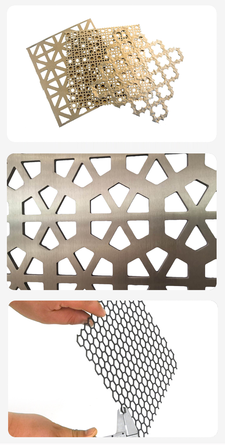 Punched plate, stainless steel perforated mesh plate, sound-absorbing plate specifications and dimensions support customization