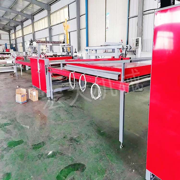 Hot adhesive film glass magnesium plate veneer machine Large plate flat pasting machine Large wood veneer Pouch laminator Automatic upper and lower plate