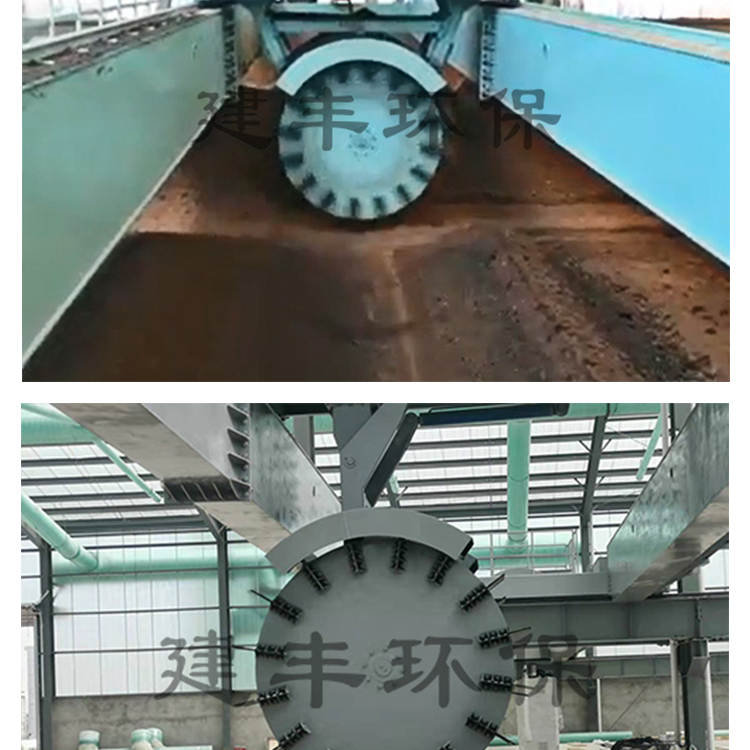 Jianfeng Environmental Protection sells poultry manure flipping machines with low energy consumption for organic fertilizer flipping