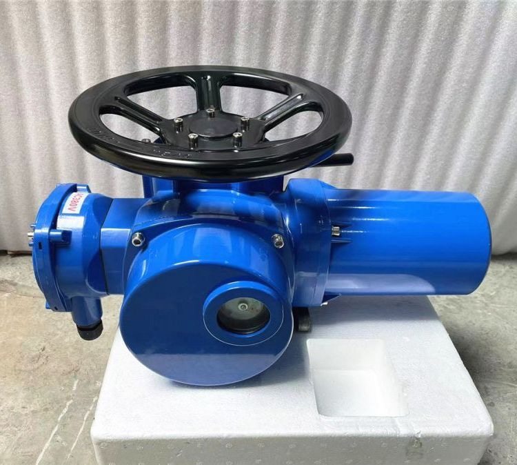 推力型多回转电动执行器 输出转矩1800NM DZW180-24T带铜螺母