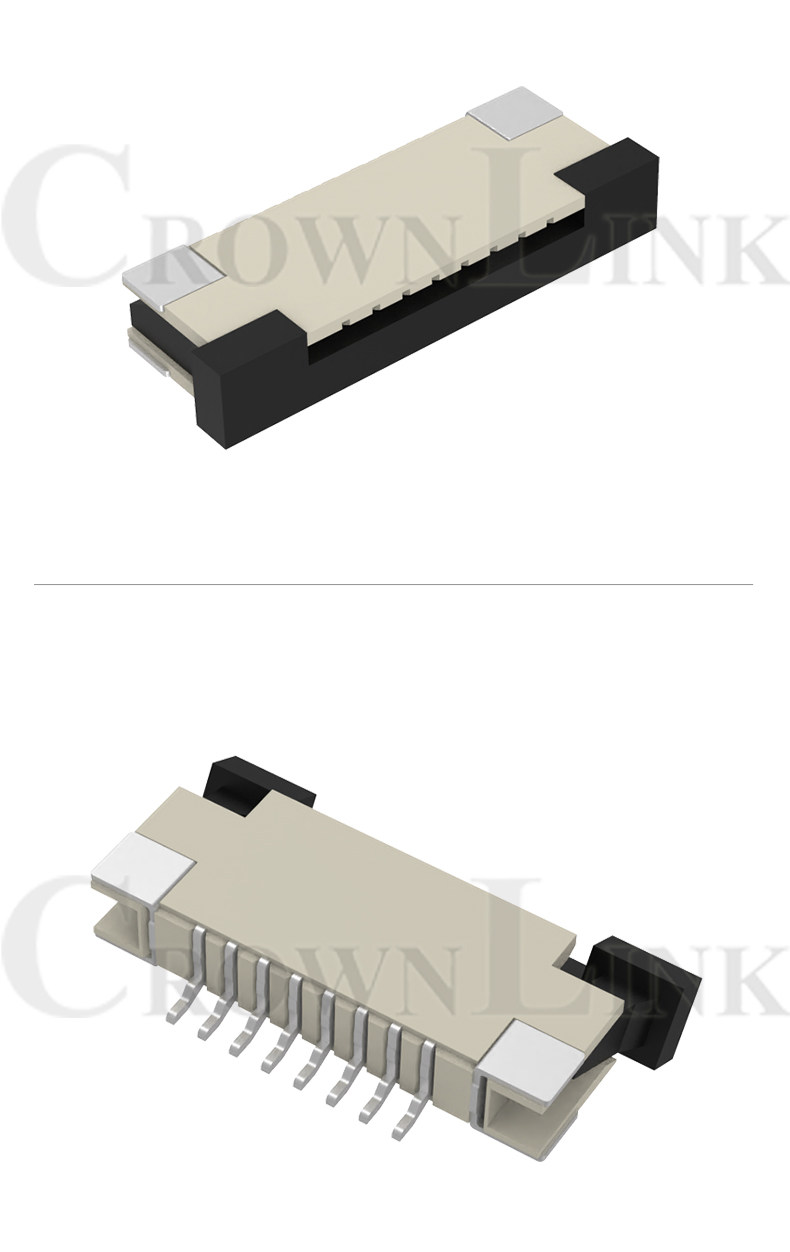 Song Yi Quick Connect 1.0mm FPC Connector SMT Drawer Top Contact F1.0-XXSADTJ