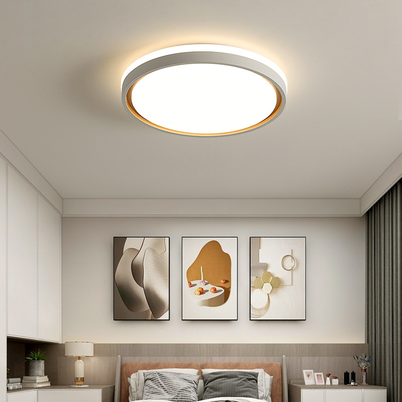 2023 New Living Room Light Atmosphere LED Ceiling Light Nordic Restaurant Bedroom Light Modern Simple Lighting Fixture