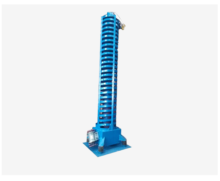 Cooling screening and impurity removal spiral vertical vibration elevator cooling feeder heat dissipation conveyor