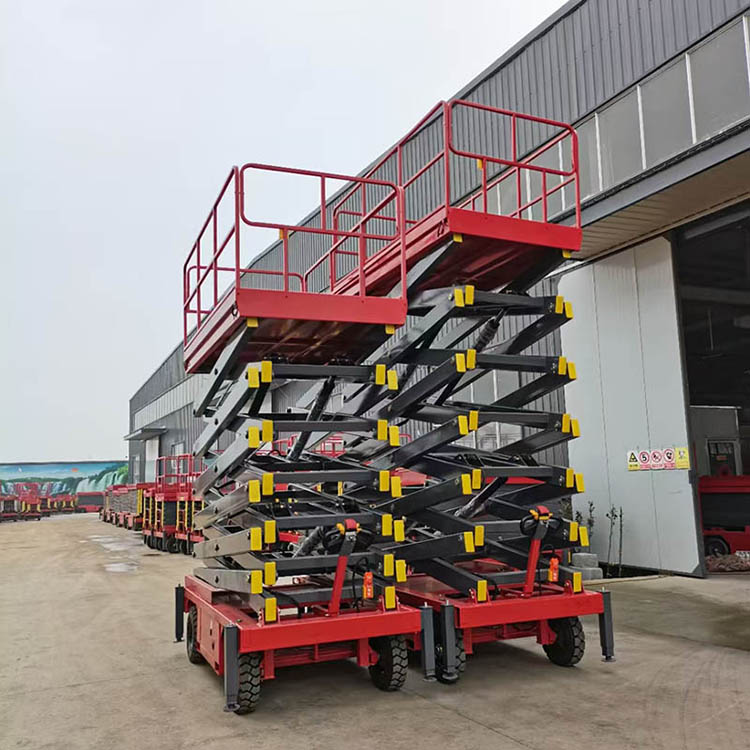 Longyu produces mobile elevators, electric hydraulic climbing ladders, outdoor scissor cars