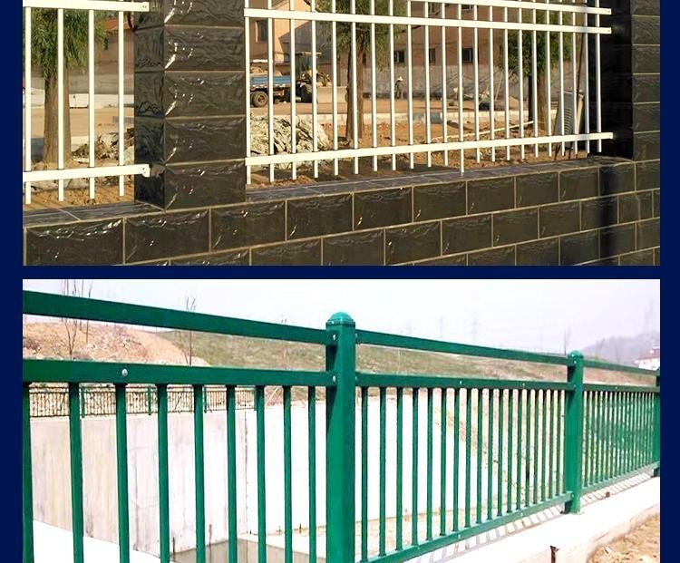 Residential zinc steel fence fence Enterprise fence fence fence fence yard villa fence fence fence company Ruishuo