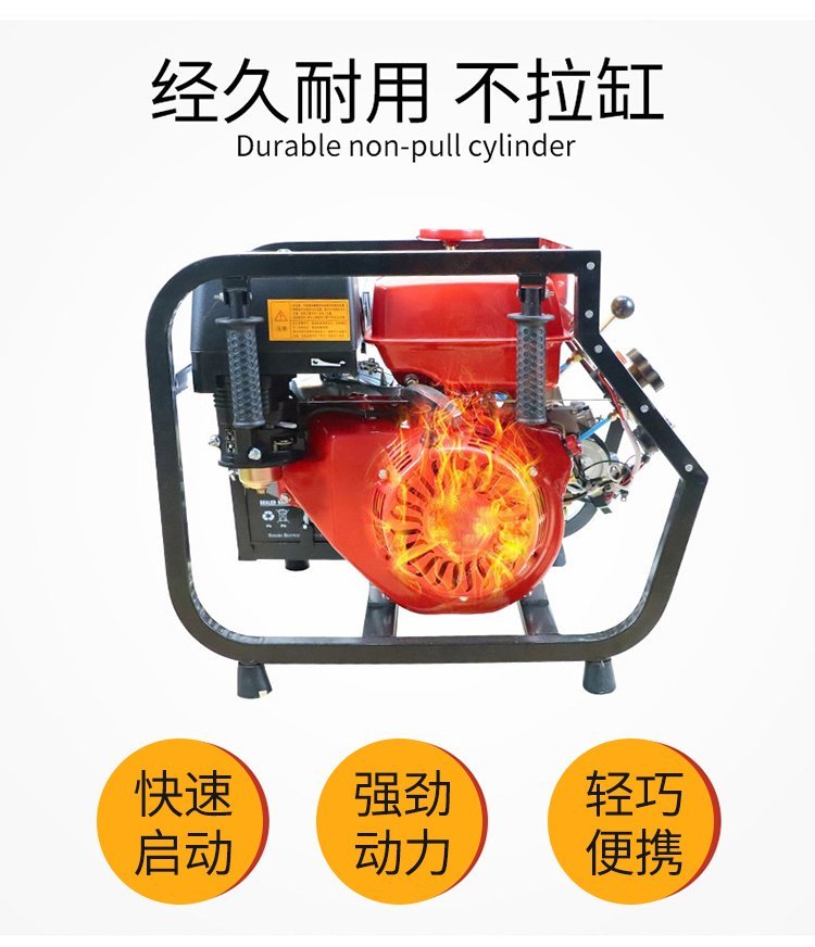 Dongjin Mechanical and Chemical Plant Hand Lift Pump BJ18-C25HP Diesel Pump Marine Motor Pump Hand Lift Motor Pump Set