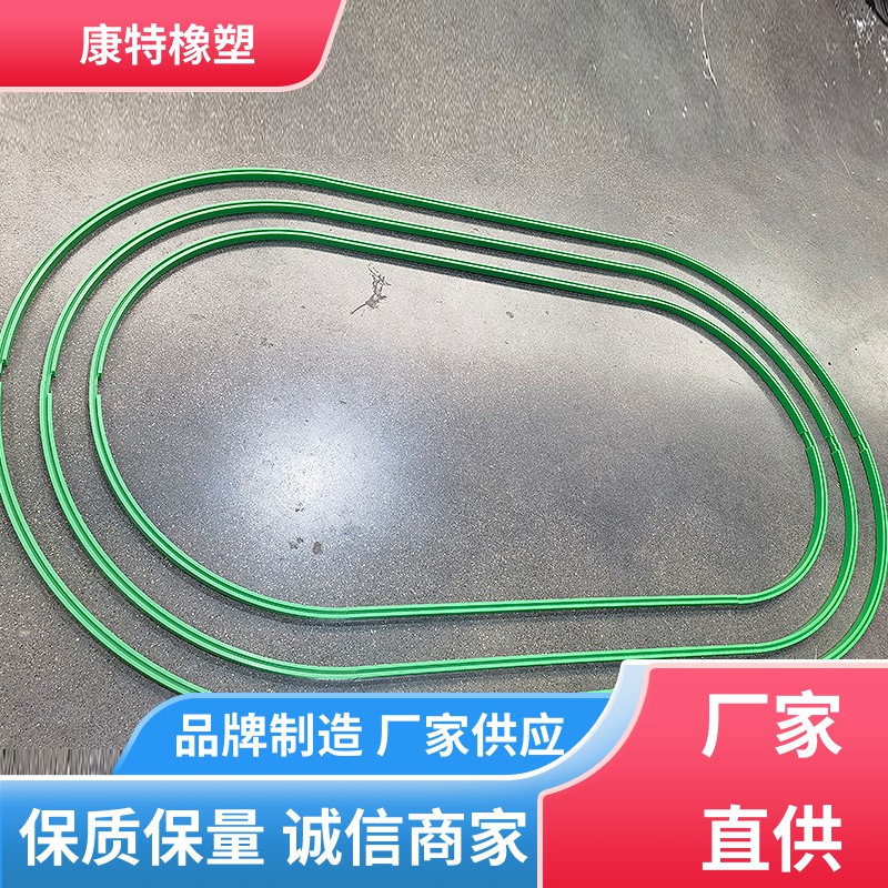 Food machinery chain guide rail conveyor track wear-resistant strip self-lubricating polymer polyethylene slide rail pad